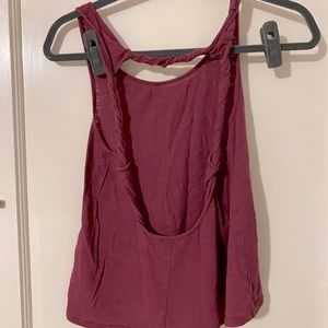 alō yoga Open Twist Back Tank Top Size Small